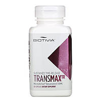 Biotivia, TransmaxTR, транс-ресвератрол, 500 мг, 60 капсул