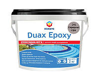 Затирка эпоксидная ESKARO DUAX EPOXY для швов плитки и мозаики 241 средне-серый 2кг