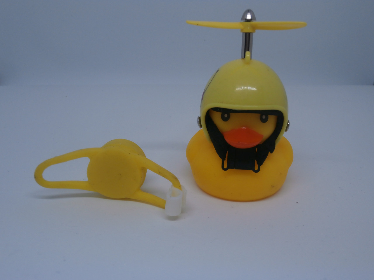 Мигалка + сигнал у вигляді качки для велосипеда (DEN-047), фото 1