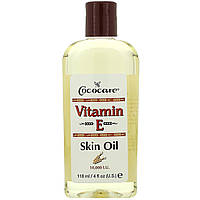 Масло від розтяжок з вітаміном Е, Vitamin E Skin Oil, Cococare, (120 мл)