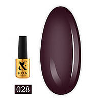 Гель-лак F.O.X Spectrum Gel Vinyl 028 ягідний 7 мл