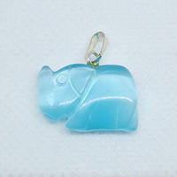 Кулон Слоник Котячий Око