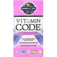Сирі вітаміни для жінок, 50+, Vitamin Code, Garden of Life, 120