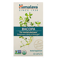 Бакопа, Bacopa, Himalaya Herbal Healthcare, 60 каплет