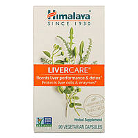 Поддержка печени Liver Care Himalaya Herbal Healthcare 90 кап пищевая добавка с энзимами и травами