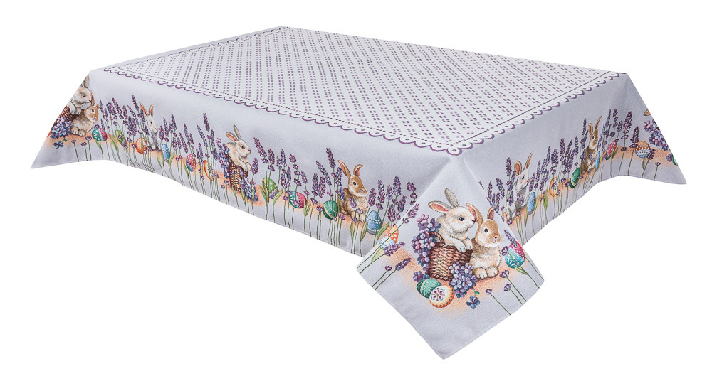 Скатертина гобеленова Великодня Limaso 137 х 280 см., фото 1
