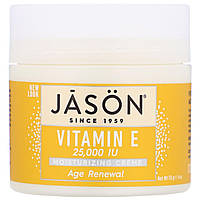 Увлажняющий крем с витамином Е, Jason Natural, 113 г