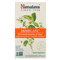 Вітаміни для мозку, MindCare, Himalaya Herbal Healthcare, 60 капсул