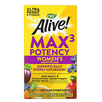 Комплекс витаминов и минералов для женщин "Максимальная Энергия", Natures Way, 90 таблеток