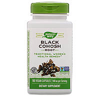 Клопогон, Black Cohosh (Цимицифуга), Nature's Way, 540 мг, 180 капсул