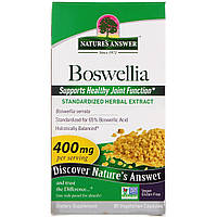 Босвелія (Boswellia), nature's Answer, 400 мг, 90 капсул