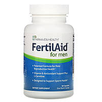 FertilAid для мужчин, повышение потенции, Fairhaven Health, 90 капсул