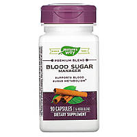 Комплекс для понижения сахара в крови, Blood Sugar, Natures Way, 90 капсул