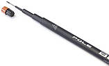 Вудилище Siweida Black Pearl 4м б/к 5-25г (без кілець махове вудилище телескоп), фото 2