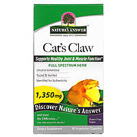 Cats Claw, Кошачий коготь, Витамины для репродуктивной системы, 1350 мг, 90 вегетарианских капсул