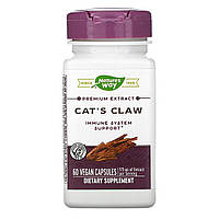 Котячий кіготь (cat's Claw Standardized), nature's Way, 60 капсул