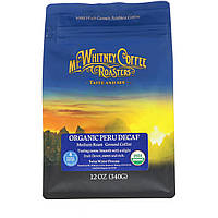 Mt. Whitney Coffee Roasters, Органічний перуанський напій без кофеїну, мелену каву, 12 унцій (340 г)