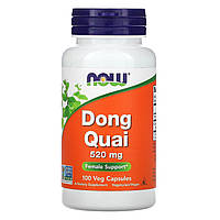 Дягель лікарський (Донг Ква), Dong Quai, Now Foods, 520 мг, 100 капсул