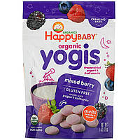 Живой йогурт с ягодами, Yogurt & Fruit Snacks, Mixed Berry, Nurture Inc, 28 г