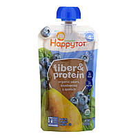Дитяче харчування з протеїну, шпинату, ягід, (Happy Baby, Happytot, Fiber Protein), Nurture Inc., 113 г