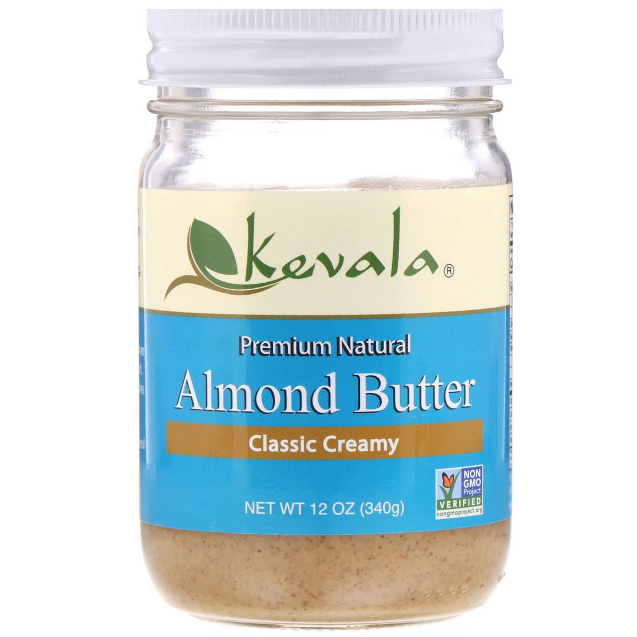 Миндальный крем-масло, Almond Butter, Kevala, 340 г.