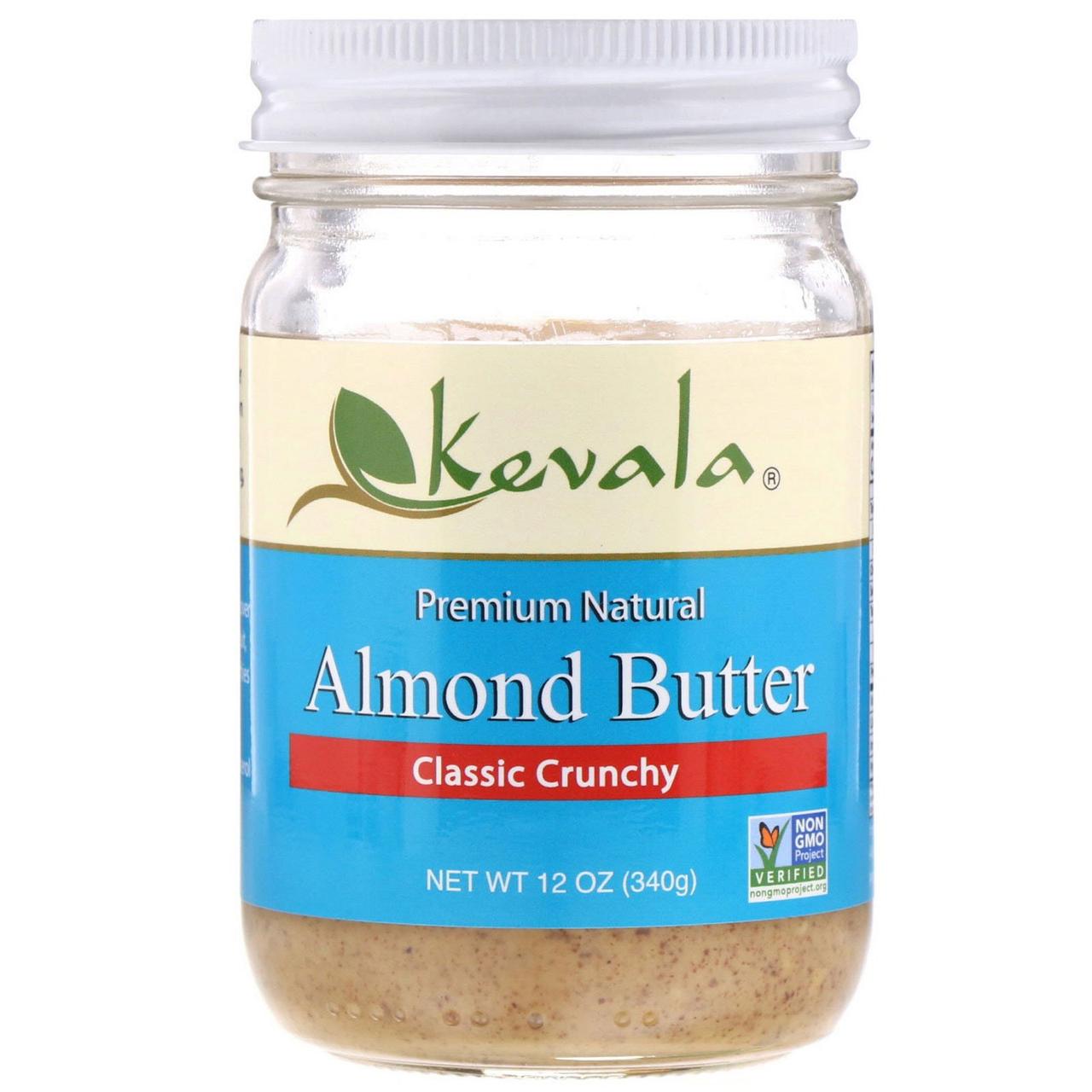 Хрустке мигдальне масло, Almond Butter, Kevala, 340 р.