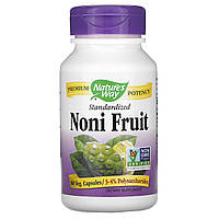 Нони, Noni Fruit, Nature's Way, 60 капсул
