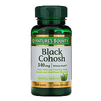 Клопогон (Циміцифуга), Black Cohosh, nature's Bounty, 540 мг, 100 капсул