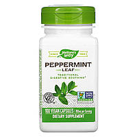 Листя перцевої м'яти, Peppermint, nature's Way, 100 капсул