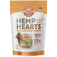 Manitoba Harvest, Hemp Hearts, сирі очищені конопляне насіння, 227 г