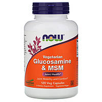 Глюкозамин и МСМ, Now Foods,  120 капсул