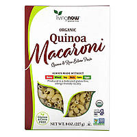 Now Foods, Gluten-Free Organic Quinoa Macaroni, 8 oz (227 g)