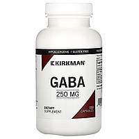 ГАБА, Kirkman, Gaba, 250 мг, 150 капсул