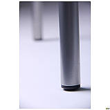 Стул Корсика из пластика cидение красное на металлическом каркасе алюм, фото 9