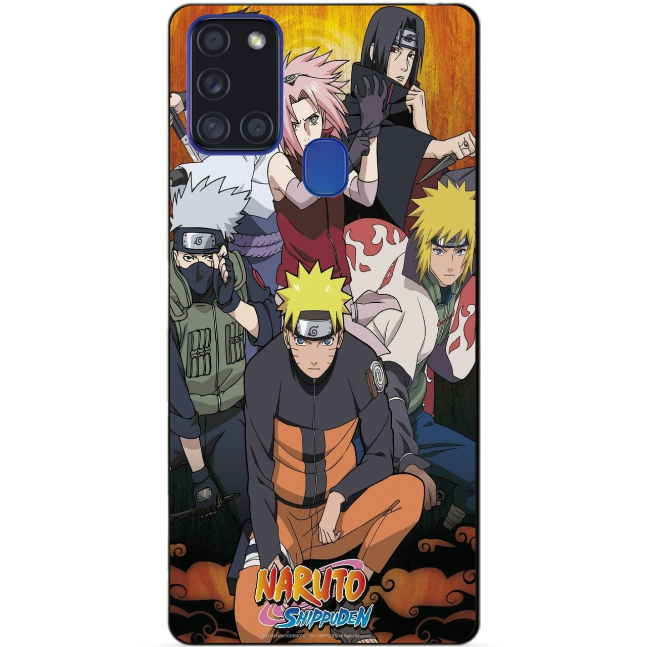Силіконовий бампер чохол для Samsung A21s з малюнком Аніме Naruto