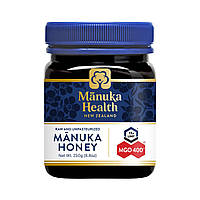 Мед Манука, Manuka Honey, Manuka Health, MGO 400+, (250 г)