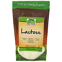 Лактоза (молочный сахар), Now Foods, 454 г