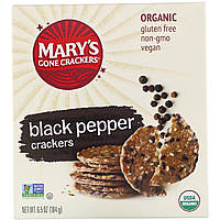 Органічні крекери з чорним перцем, mary's Gone Crackers, 184 р.