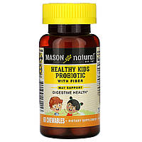 Пробиотик волокна для детей, Healthy Kids Probiotic, Mason Vitamins, 60 таб.