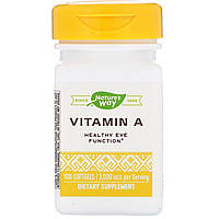 Витамин A, Nature's Way ,10,000 МЕ,110 Softgels