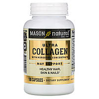 Колаген (Ultra Collagen), Mason Vitamins, 100 капсул