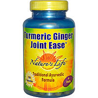 Корінь імбиру (Turmeric Ginger Joint Ease), nature's Life, 100 капсул