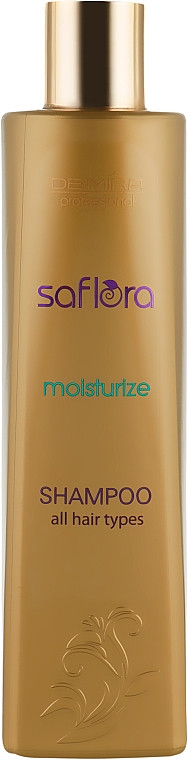 Шампунь для всех типов волос увлажняющий Demira Professional Saflora Moisturize 300мл - фото 1 - id-p1357892749