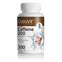 Енергетики OstroVit Caffeine 200 100 tabs