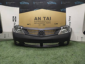 Renault Logan 2008-2012 Крило, Капот, Бампер, Фари(Рено Логан Бампер передній, Крило, Капот, Фари)