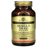 Рыбий жир, Омега - 3 (Omega-3), Solgar, 700 мг, 60 кап.