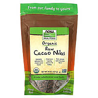 Now Foods, Organic, Raw Cacao Nibs, 0.8 oz (227 g)