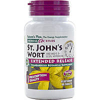 Зверобой, St. John's Wort, Nature's Plus, 450 мг, 60 таблеток