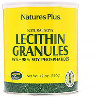 Лецитин из сои, Lecithin Granules, Nature's Plus, Гранулы, 340г