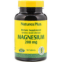 Nature's Plus, Магній, 200 мг, 90 таблеток